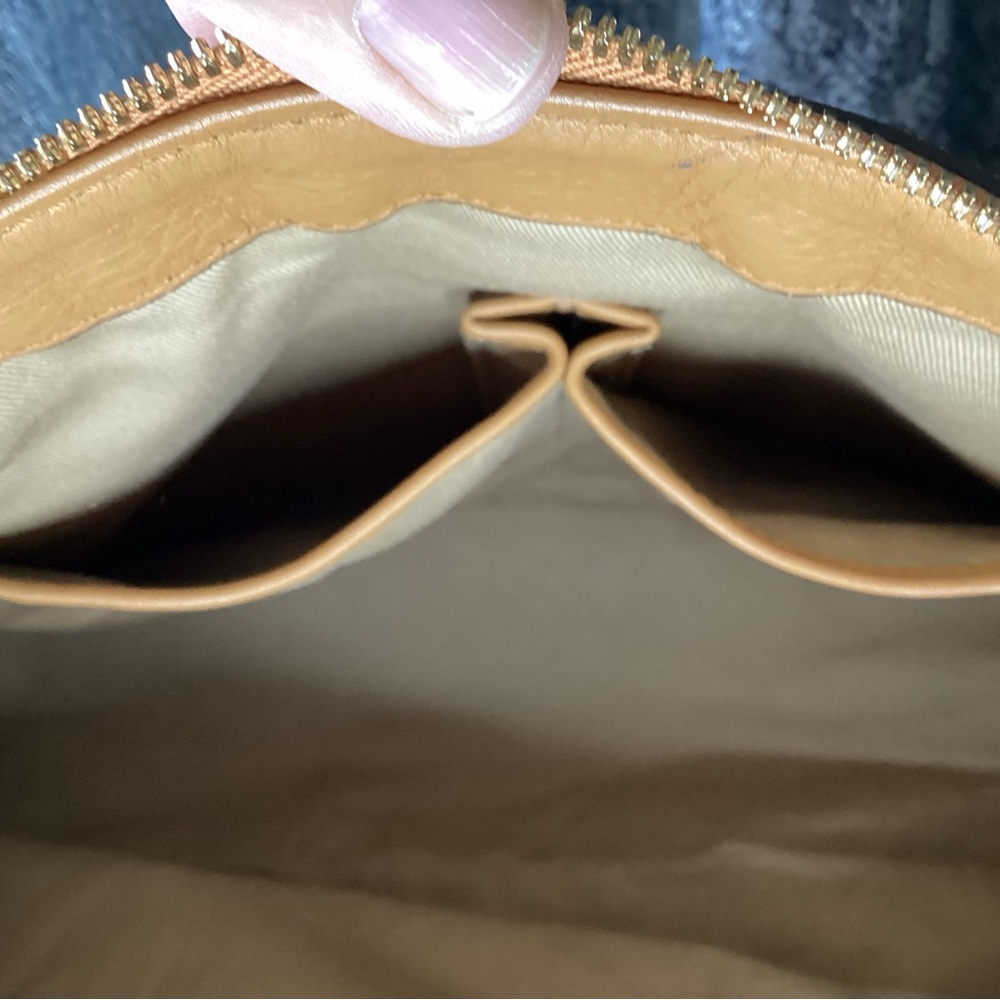 MCM Visetos Shoulder Bag in Cognac EUC - Picture 11 of 14